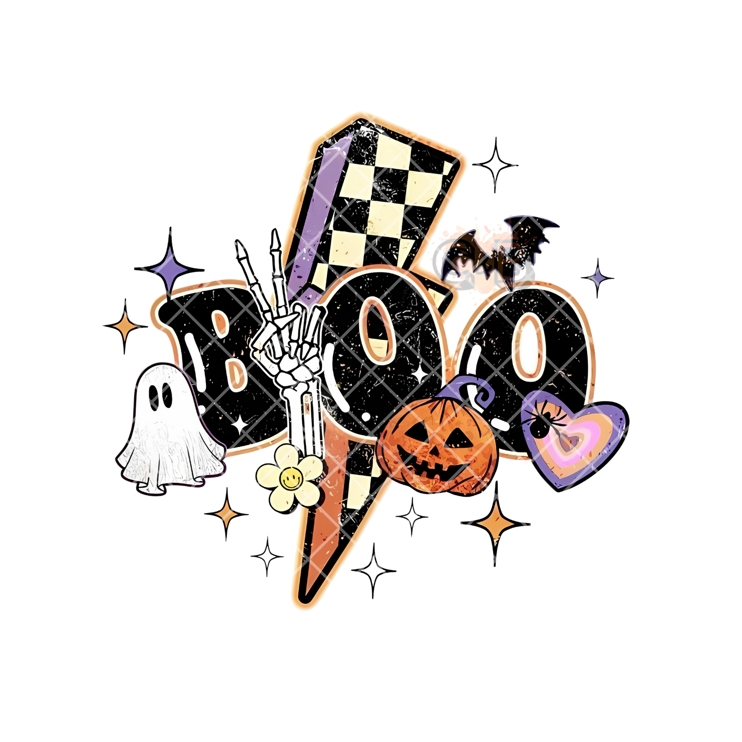 Boo 90s Style PNG