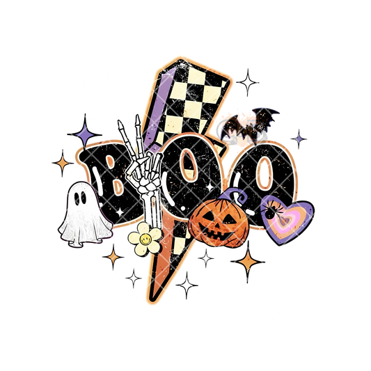 Boo 90s Style PNG