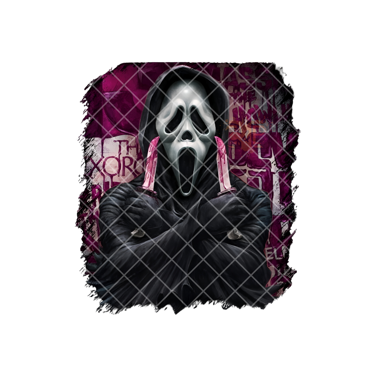 Ghostface Graffiti PNG