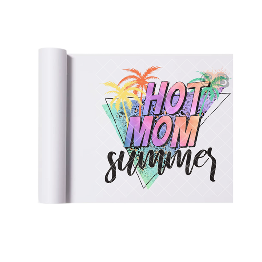 Hot Mom Summer 80s DTF Transfer