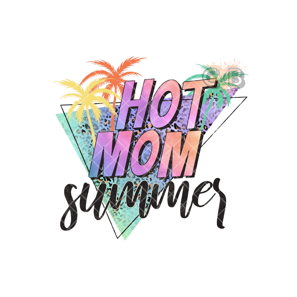 Hot Mom Summer 80s PNG