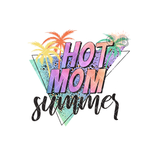 Hot Mom Summer 80s PNG