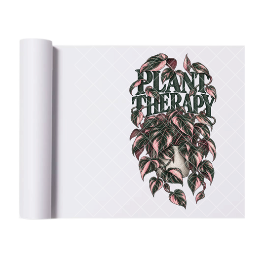 Pink Princess Plant Lover - Ready To Press Print Transfer for Apparel, Cotton, Polyester & Blends - High-Quality Print- Commercial Grade