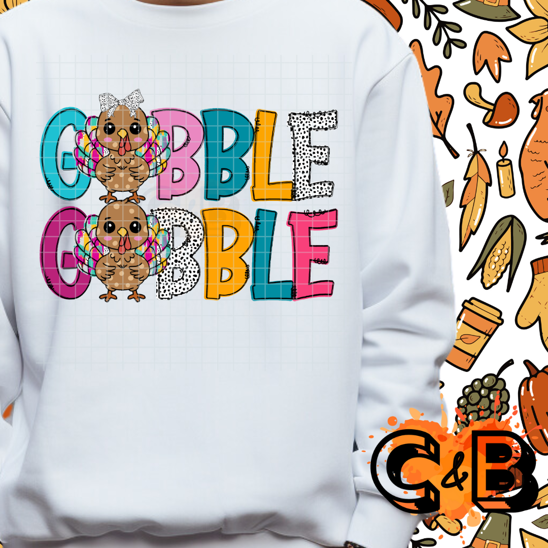 Gobble Gobble Turkey T-Shirt