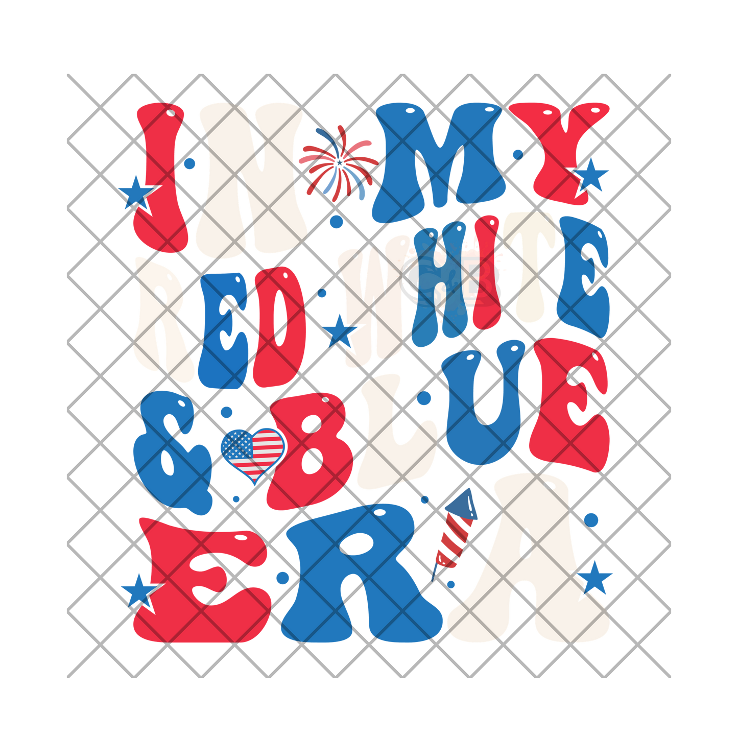 In My Red White & Blue Era  T-Shirt