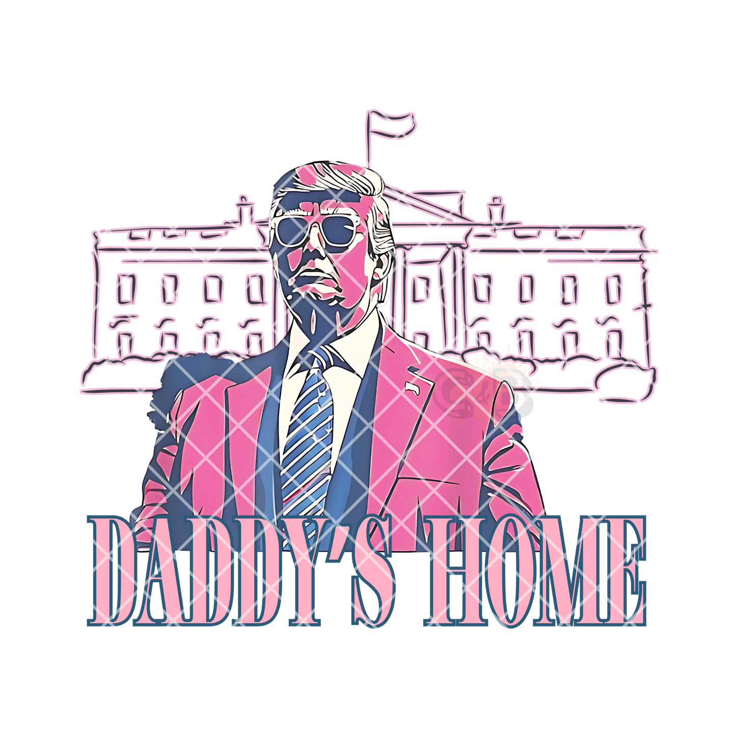 Daddy’s Home Pink Suit PNG