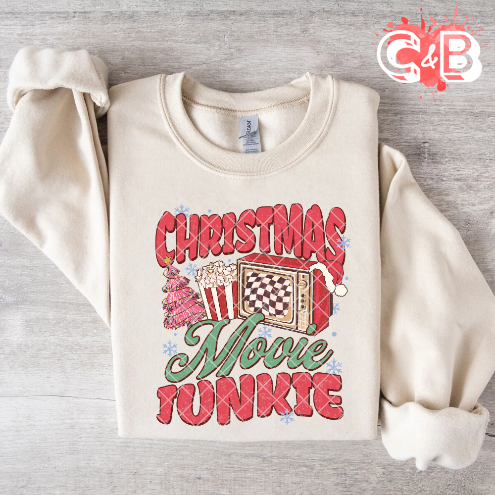 Christmas Movie Junkie T-Shirt