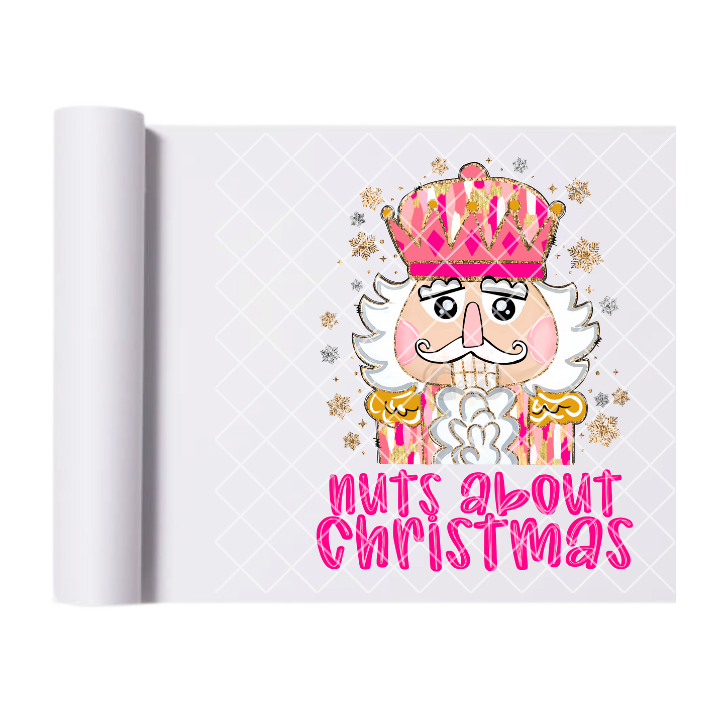 Nuts About Christmas DTF Transfer