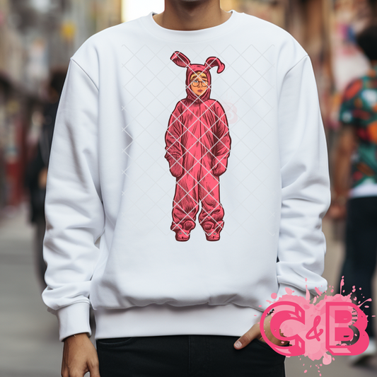 Christmas Bunny Suit T-Shirt