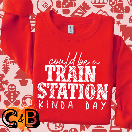 Train Station Kind Of Day T-Shirt