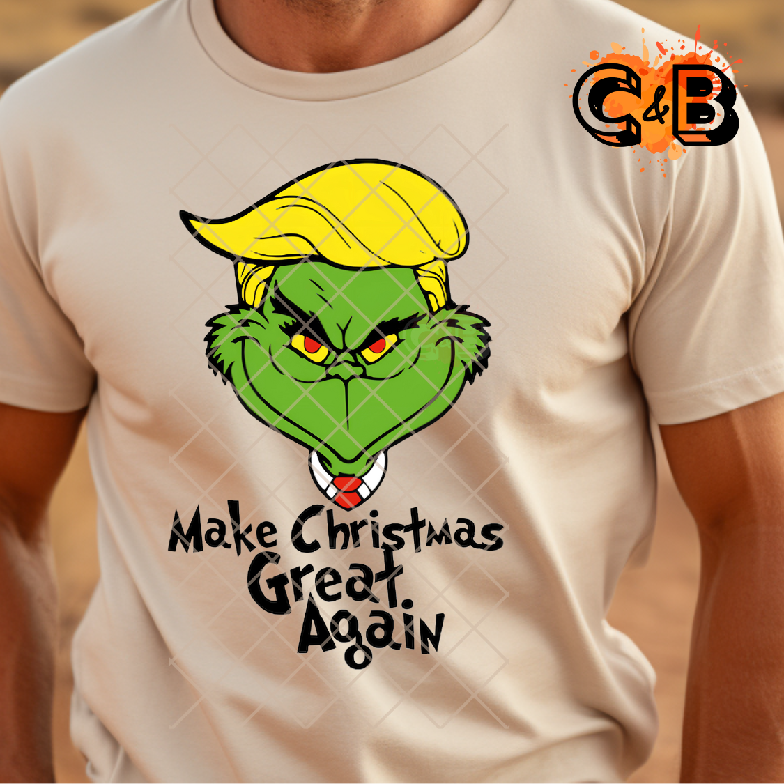 Make Christmas Great Again DTF Transfer