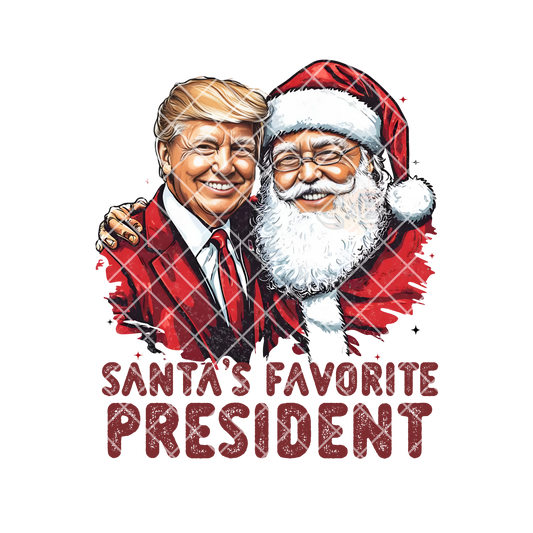 Santa And Trump PNG