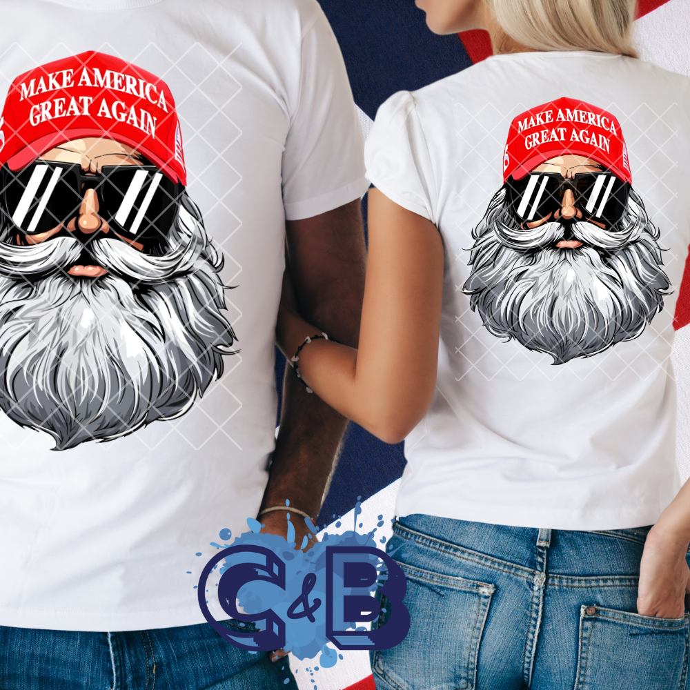 Claus Shades MAGA PNG