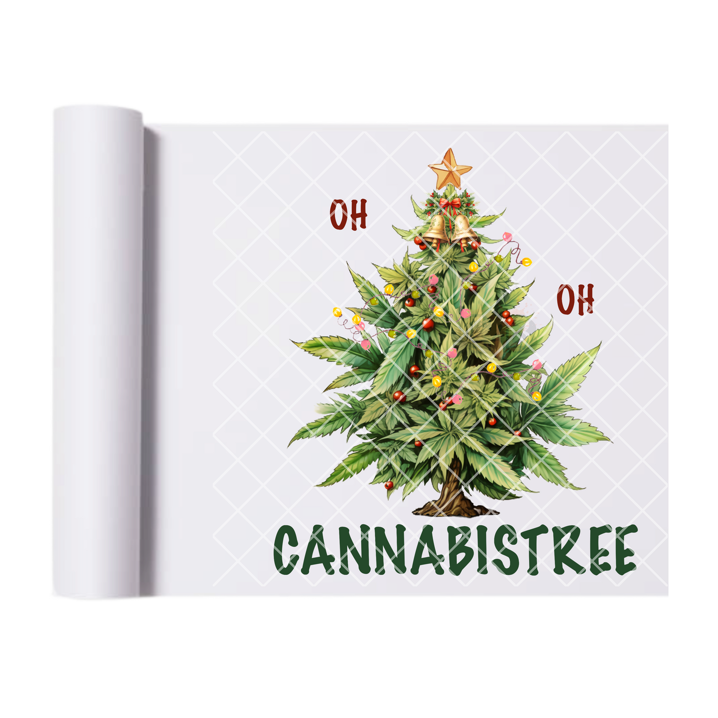 Oh oh cannabistree  film t shirt transfer