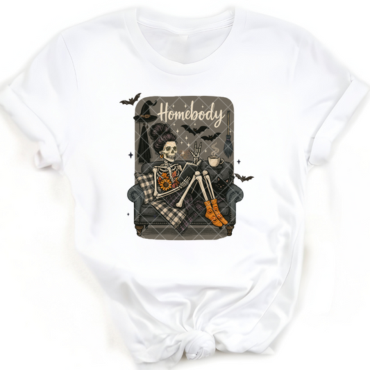 Halloween Homebody - Premium Graphic T-Shirt for Casual Wear