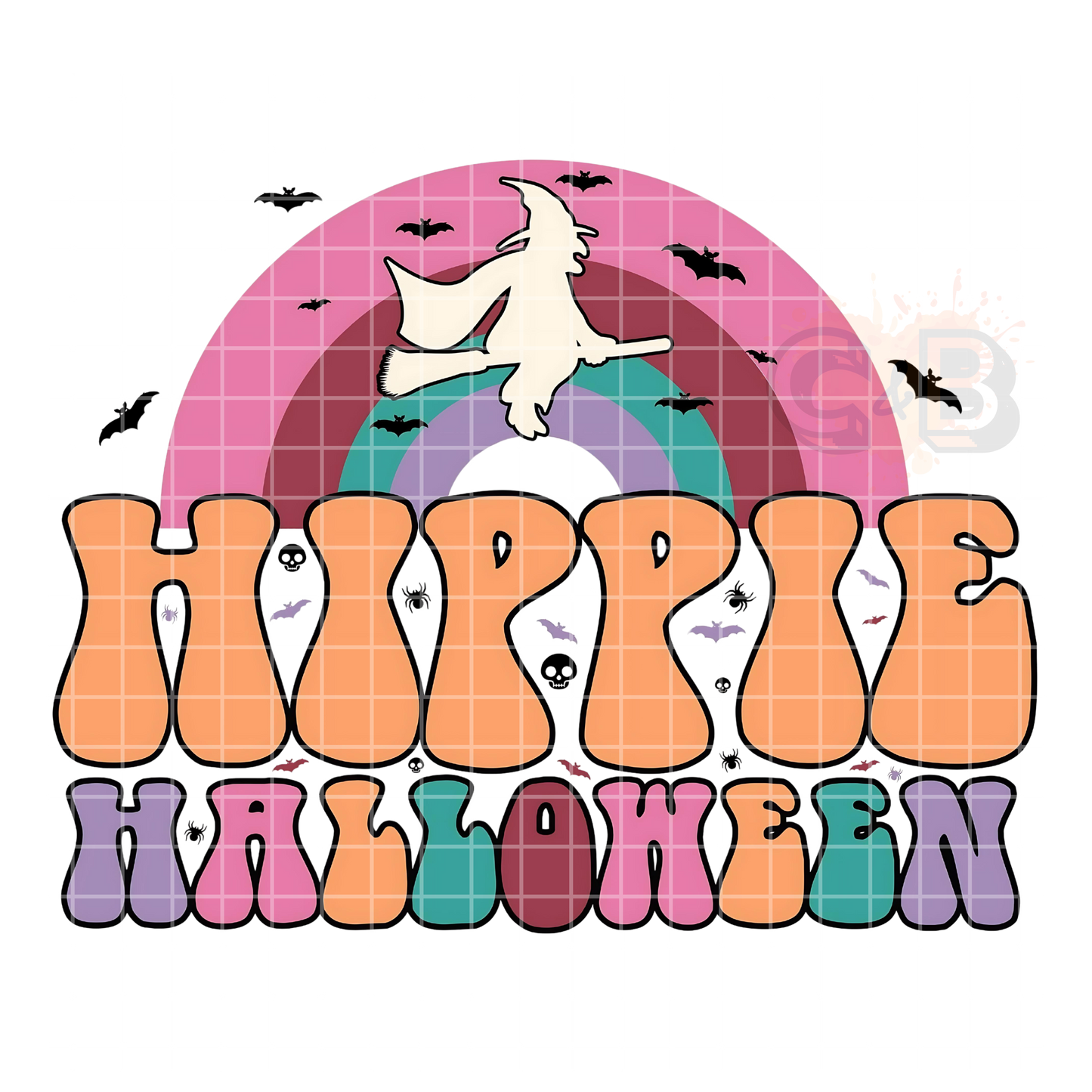 Hippie Halloween PNG