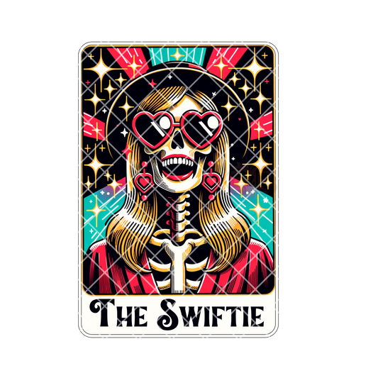 The swiftie skeleton card PNG