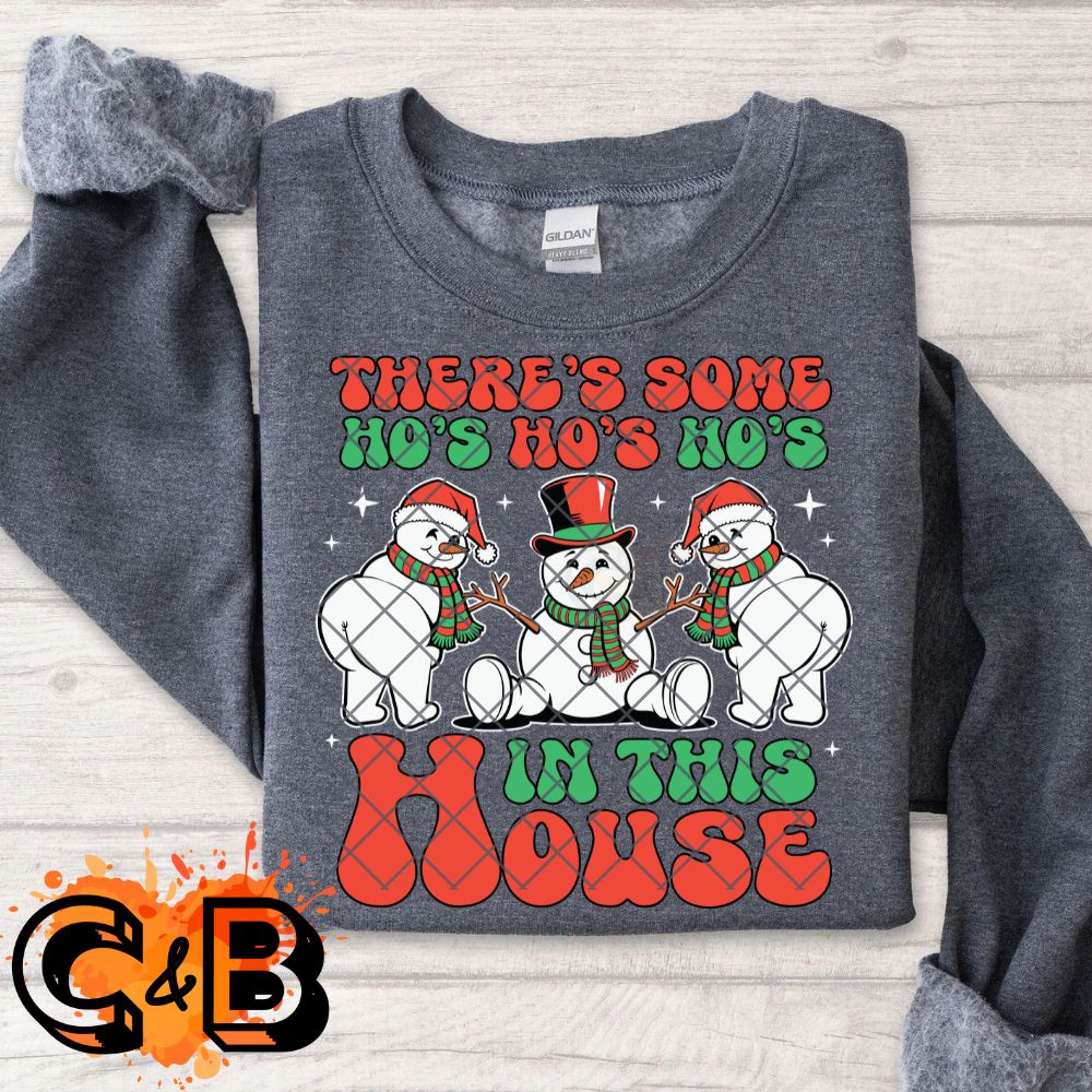 There’s some O’s in this house
Snowmen film t shirt transfer