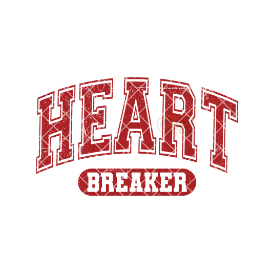 Heart breaker red PNG