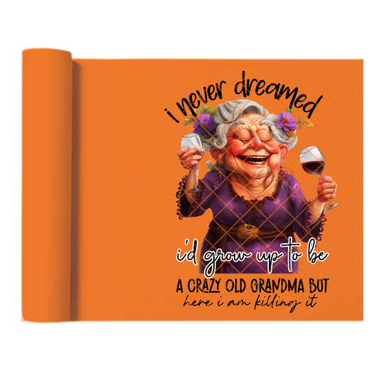I never dreamed DTF film t shirt transfer