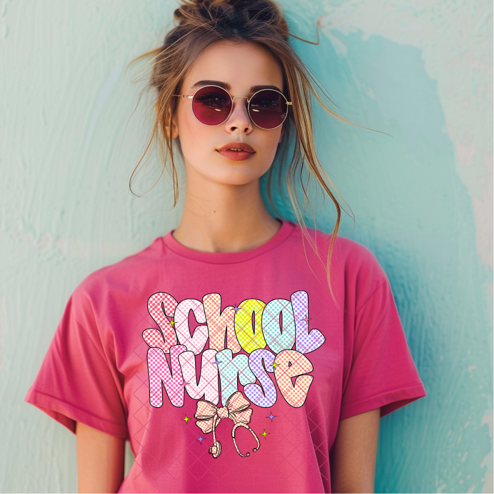 School Nurse - Premium Graphic T-Shirt for Casual Wear