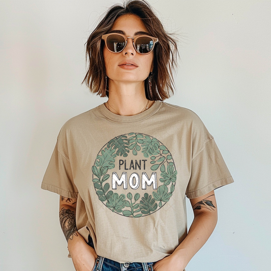Plant Mom - Premium Graphic T-Shirt for Casual Wear