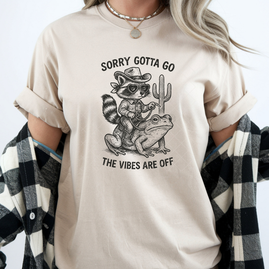 Vibes Are Off - Premium Graphic T-Shirt for Casual Wear