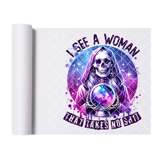 A woman that don’t take none DTF transfer-high quality transfer for printing