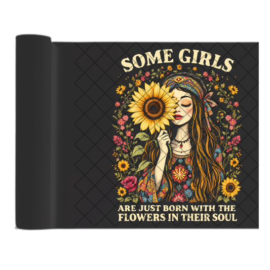 Flowers in their soul DTF transfer-high quality transfer for printing