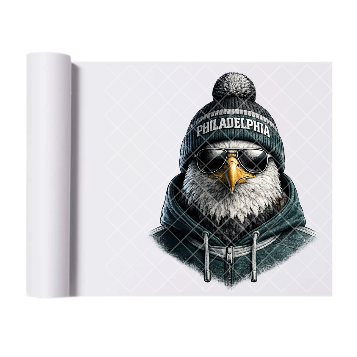 Philadelphia Football - Direct Print Film Transfer for T-Shirts, Cotton, Polyester & Blends - High-Quality Print