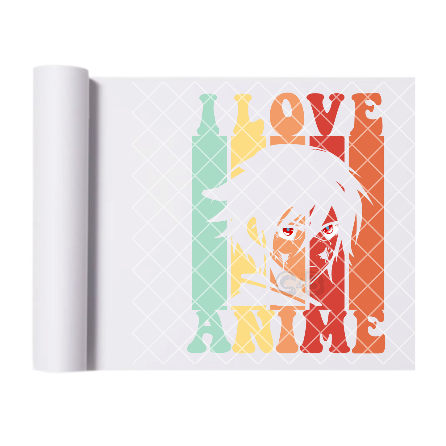 I love anime DTF transfer-high quality transfer for printing