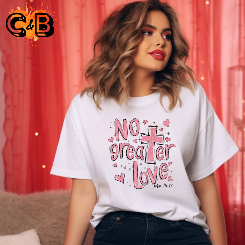 No greater love DTF transfer-high quality transfer for printing