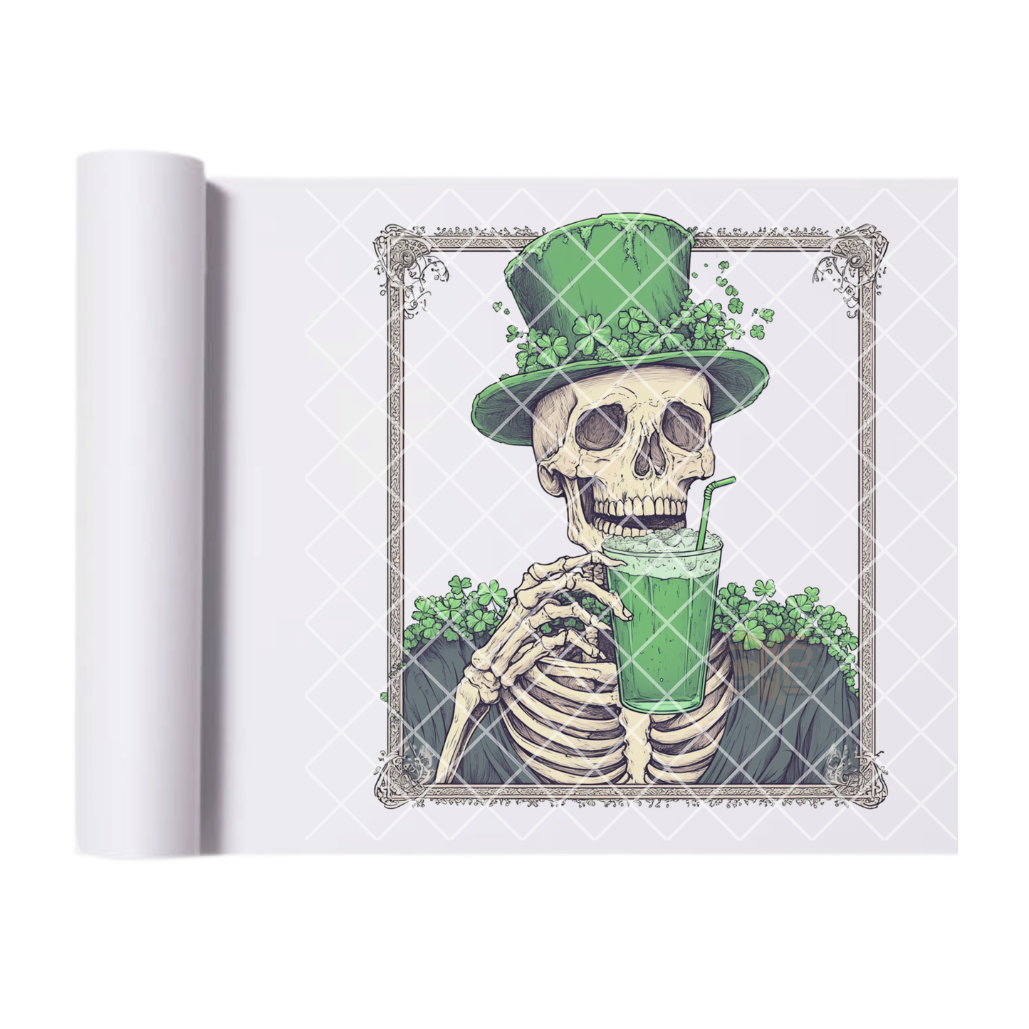 Celebrate St. Patrick’s Day - Direct Print Film Transfer for T-Shirts, Cotton, Polyester & Blends - High-Quality DTF Print