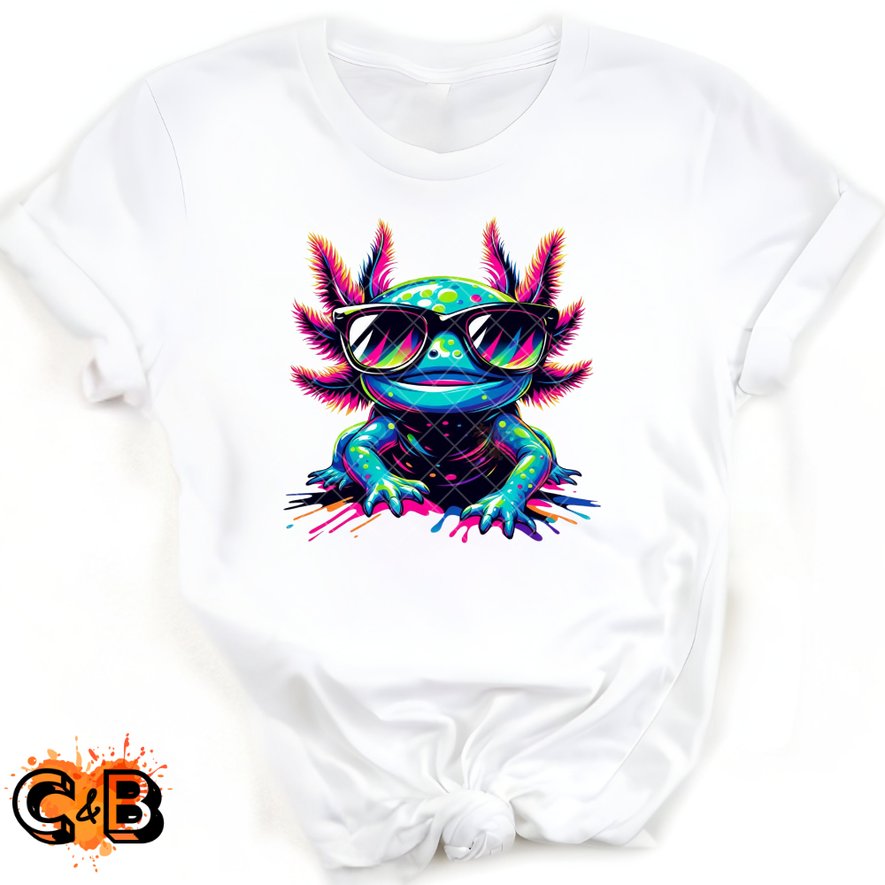 Cool Axolotl PNG