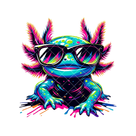 Cool Axolotl PNG