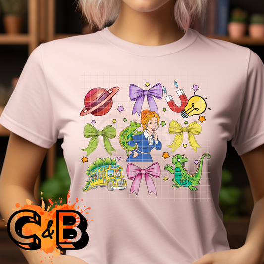 Magic School Bus Bundle Design T-Shirt