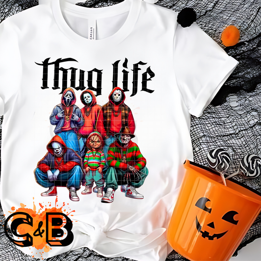 Thug Life Horror Crew T-Shirt