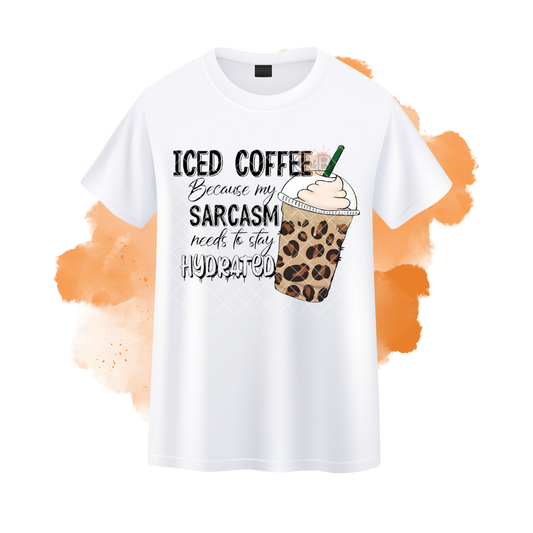 Iced Coffee Sarcasm T-Shirt