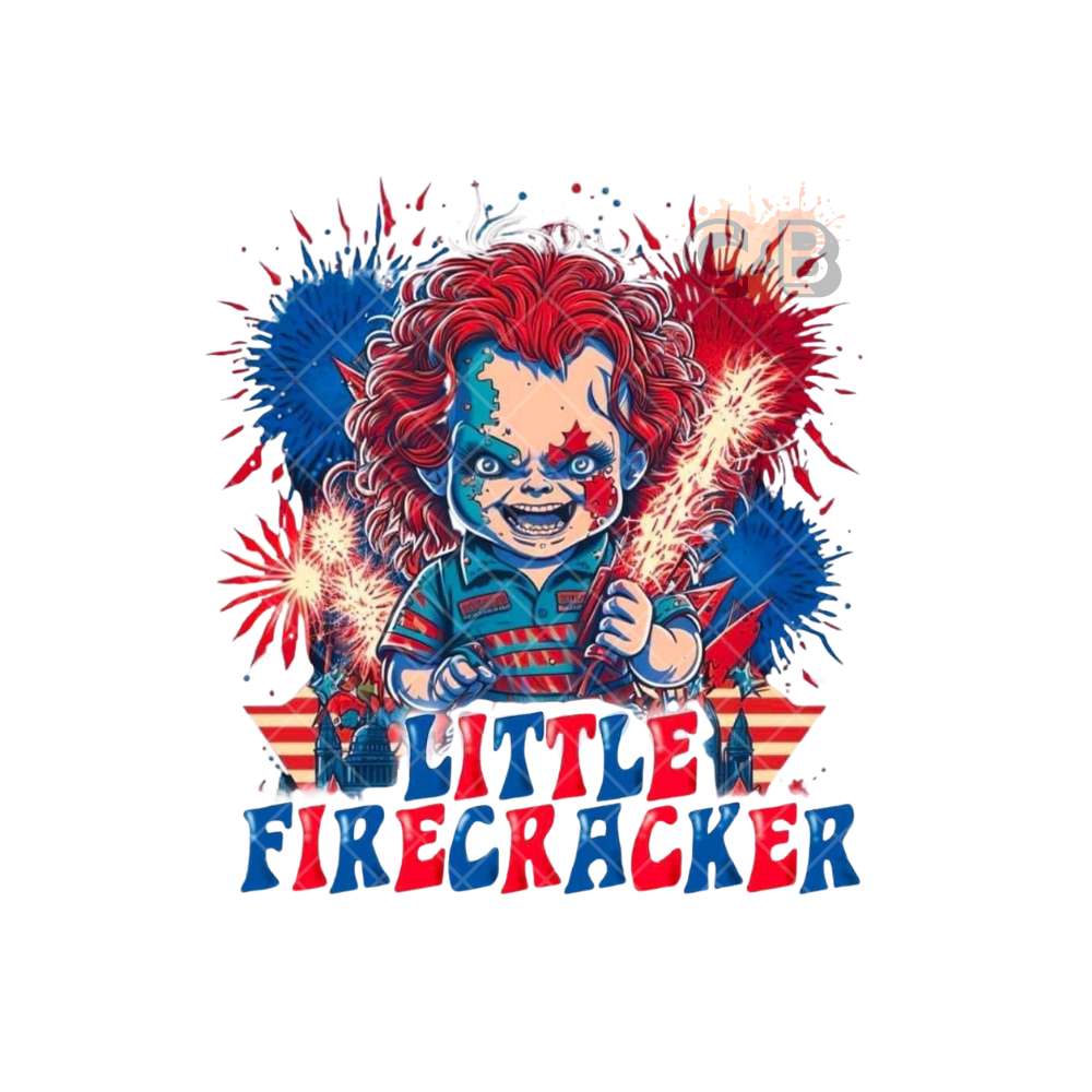 Little Firecracker Chucky PNG