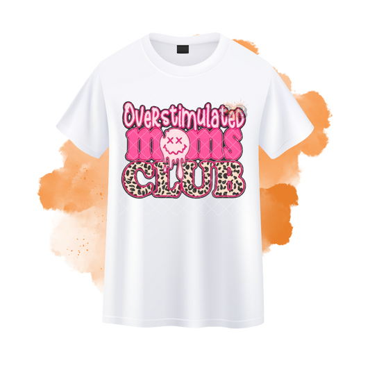 Overstimulated Moms Club T-Shirt