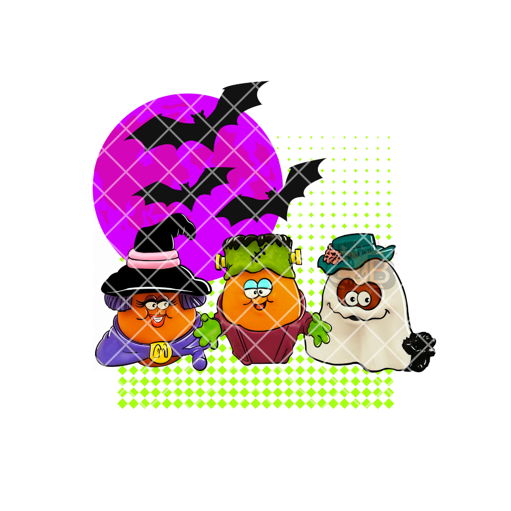 Nostalgic Mc Nugget Toys Trick Or Treat PNG