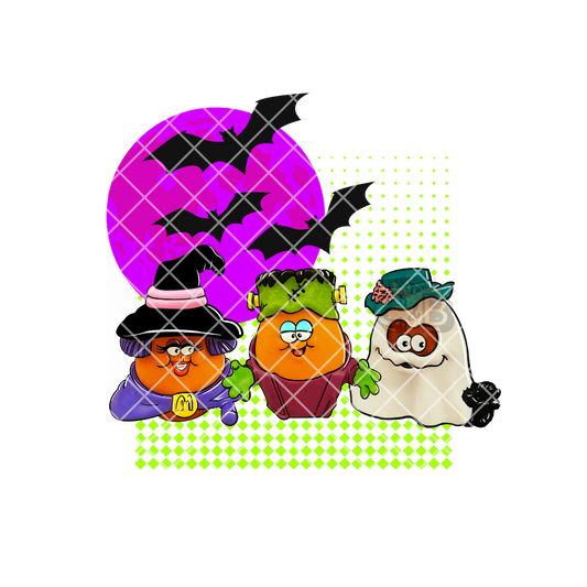 Nostalgic Mc Nugget Toys Trick Or Treat PNG