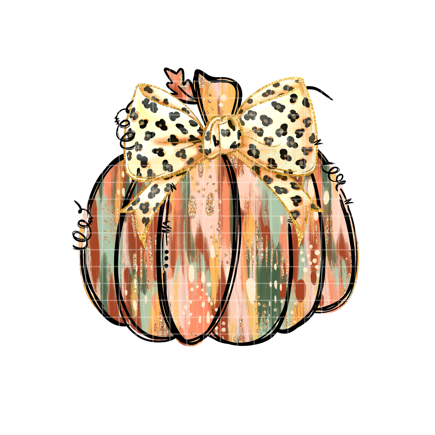 Paint Pumpkin PNG