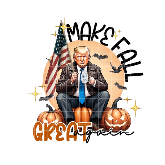 Make Fall Great Again Trump PNG