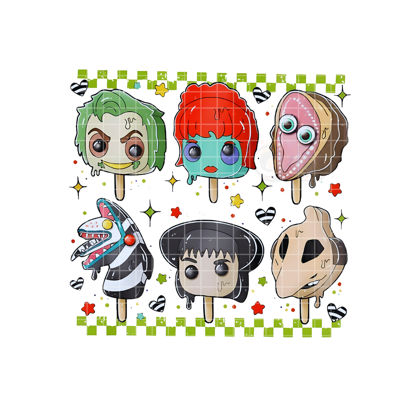 BeetleJuice Popsicles PNG