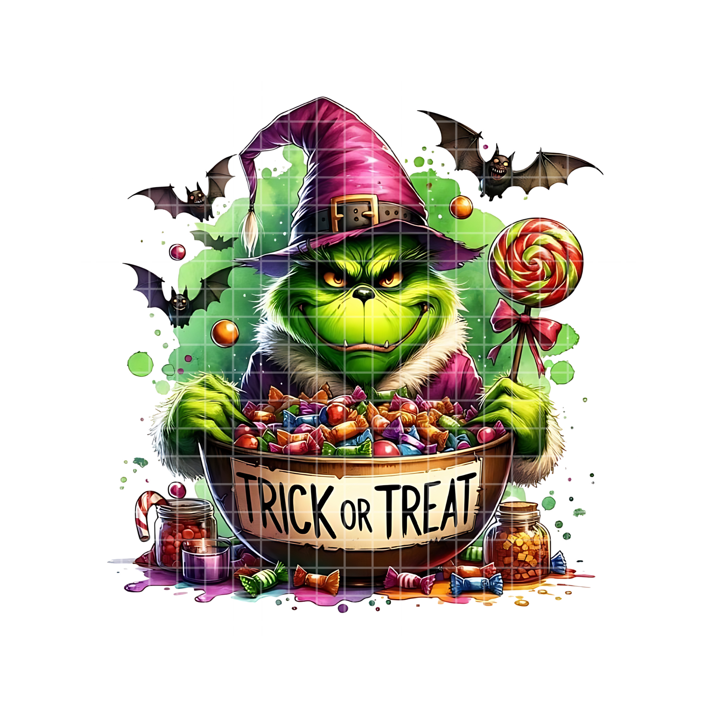 Green Guy Halloween Candy T-Shirt