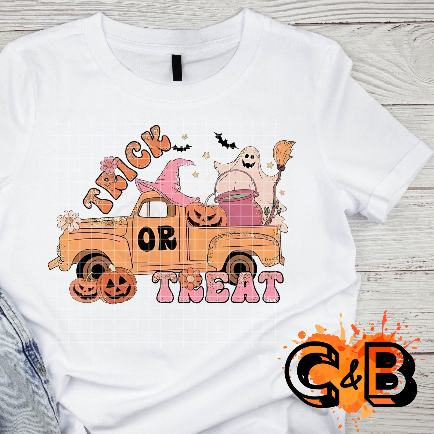 Trick or Treat Truck T-Shirt