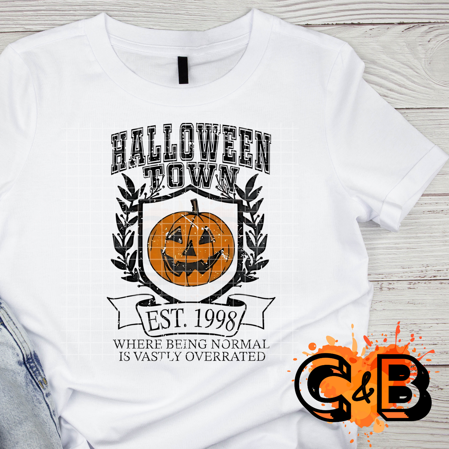 Halloween Town Pumpkin T-Shirt