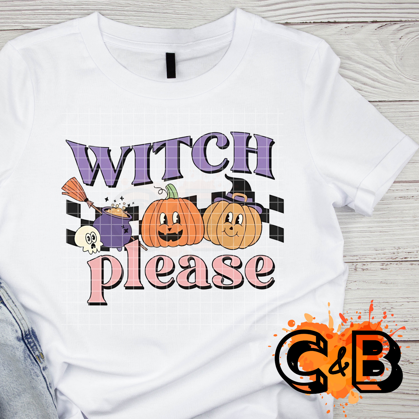 Witch Please Pumpkins T-Shirt