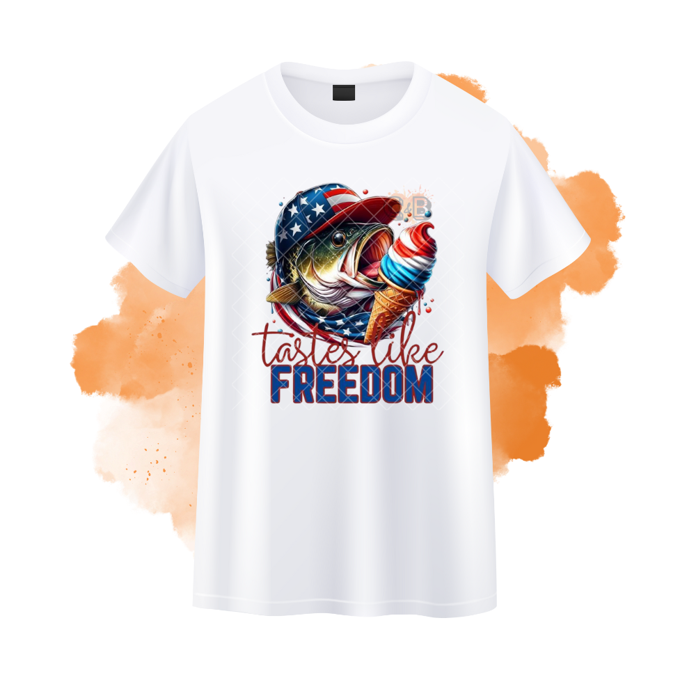 Taste Like Freedom Fish T-Shirt